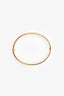 Cartier 18K Yellow Gold Medium Love Bangle Bracelet Size 16