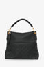 Louis Vuitton Black Leather Monogram Empreinte Maida Hobo Shoulder Bag