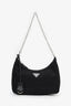 Prada Black Re-Nylon Re-Edition 2005 Bag With Strap + Pouch