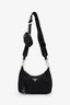 Prada Black Re-Nylon Re-Edition 2005 Bag With Strap + Pouch