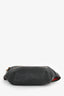 Gucci Black Leather Web Strap Belt Bag