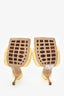 Bottega Veneta Yellow Lido Mules Size 40