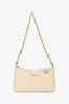 Louis Vuitton Cream Monogram Empreinte 'Easy Pouch' On Strap Bag