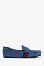 Gucci Blue Suede Loafers Size 7 Mens