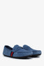 Gucci Blue Suede Loafers Size 7 Mens