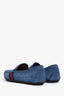Gucci Blue Suede Loafers Size 7 Mens