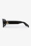 Celine Black Glitter Round Frame Sunglasses