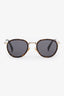 Celine Brown Round Frame Sunglasses With Leather Case