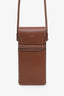 Celine Brown Round Frame Sunglasses With Leather Case