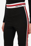 Miu Miu Navy Striped Jersey Leggings Size 42