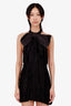 Miu Miu Black Runway Mini Dress Size 38
