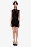 Miu Miu Black Runway Mini Dress Size 38