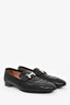 Hermès Black Leather Paris Loafers Size 40