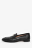 Hermès Black Leather Paris Loafers Size 40