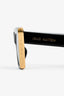 Louis Vuitton Black Gold Toned Logo Sunglasses