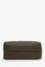 Fendi Brown Leather/Canvas Medium 'Selleria Roll' Tote Bag