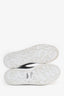 Alexander McQueen Silver Glitter Oversized Sneakers Size 39