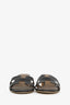 Hermès Black Leather Oasis Sandals Size 39