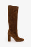 Gianvito Rossi Brown Suede Knee High Boots Size 39