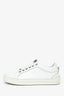 Versace White Leather Medusa Sneakers Size 38 Mens