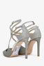 Jimmy Choo Gold Glitter Lancer 100 Heels Size 36.5