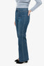 Veronica Beard Blue Denim 'Taylor' Wide Leg Jeans Size 28