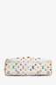 Louis Vuitton x Takashi Murakami White Multicolour Monogram Aurelia Tote