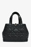 Christian Dior 2024 Black Cannage Lambskin Leather Medium 'Toujours' Bag