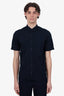 Dries Van Noten Navy Short Sleeve Button Up Size 48 Mens