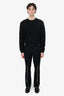 Comme des Garçons Homme Plus Black Trousers With Zip Detail Size M Mens