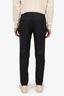 Saint Laurent Grey Wool Straight Leg Trousers Size 46 Mens