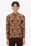 73 London Floral Print Button Up Shirt Size 39 Mens