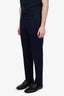 Berluti Blue Wool/Cashmere Straight Leg Trousers Size 48 Mens