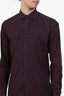 Prada Black/Red Patterned Button Down Shirt Size 42 Mens