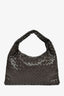Bottega Veneta Brown Intrecciato Leather Small Hop Bag
