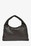 Bottega Veneta Brown Intrecciato Leather Small Hop Bag