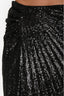 A.L.C. Black Sequins Asymetrical Midi Skirt Size 4