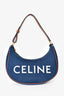 Celine 2021 Blue Denim Ava Shoulder Bag