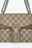 Gucci Beige Canvas/Leather Mini Dionysus Chain Shoulder Bag