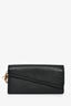 Christian Dior 2014 Black Leather 'Diorissimo Rencontre' Wallet on Chain