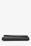 Christian Dior 2014 Black Leather 'Diorissimo Rencontre' Wallet on Chain