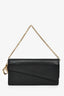 Christian Dior 2014 Black Leather 'Diorissimo Rencontre' Wallet on Chain