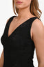 Rixo Black Floral Sleeveless Midi Dress Size XXS