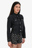 Agolde Dark Grey Denim Jacket Size XS