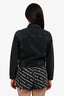 Agolde Dark Grey Denim Jacket Size XS