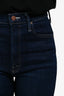 Mother Blue Denim Straight Leg Jeans Size 25