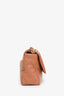 Pre-Loved Chanel™ 2022 Brown Goatskin Leather 'Chanel 19' Small Flap Shoulder Bag