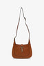Gucci Brown Leather Medium Jackie 1961 Hobo Shoulder Bag With Strap