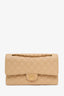 Pre-Loved Chanel™ Beige Caviar Medium Classic Double Flap Bag
