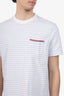 Thom Browne Blue/White Striped T-shirt Size 3 Mens